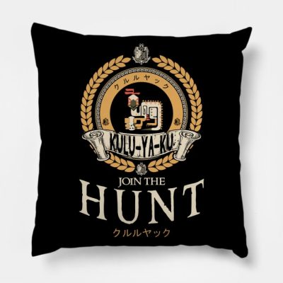 Kulu Ya Ku Limited Edition Throw Pillow Official Monster Hunter Merch