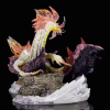 17CM Monster Hunter Game Dragon Figure Mizutsune Zinogre Monsters Nergigante Iceborne Velkhana Zinogre PVC Action Figure 2 - Monster Hunter Merchandise