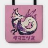 Monster Hunter Rise Mizutsune Kanji Icon Tote Official Monster Hunter Merch