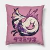 Monster Hunter Rise Mizutsune Kanji Icon Throw Pillow Official Monster Hunter Merch