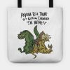 Crowded Monster Hunter Tote Official Monster Hunter Merch