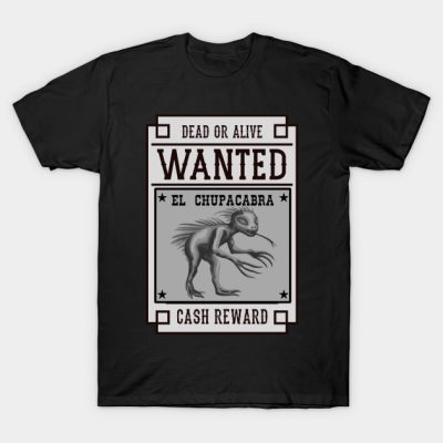 Wanted Chupacabra T-Shirt Official Monster Hunter Merch