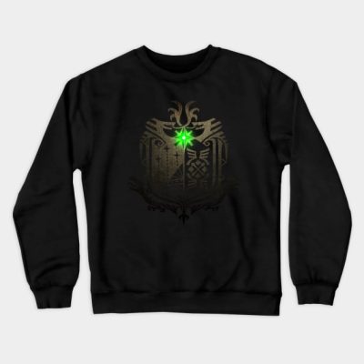 Monster Hunter World Logo Crewneck Sweatshirt Official Monster Hunter Merch