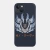 Monster Hunter World Xenojiiva Kanji Icon Phone Case Official Monster Hunter Merch