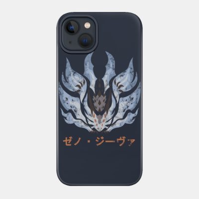 Monster Hunter World Xenojiiva Kanji Icon Phone Case Official Monster Hunter Merch