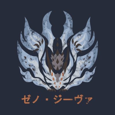 Monster Hunter World Xenojiiva Kanji Icon Throw Pillow Official Monster Hunter Merch