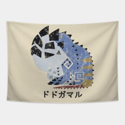 Monster Hunter World Dodogama Kanji Icon Tapestry Official Monster Hunter Merch