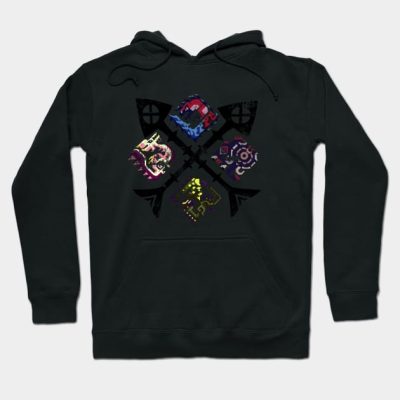 Fatal Four Hoodie Official Monster Hunter Merch