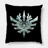 Monster Hunter Symbol Throw Pillow Official Monster Hunter Merch