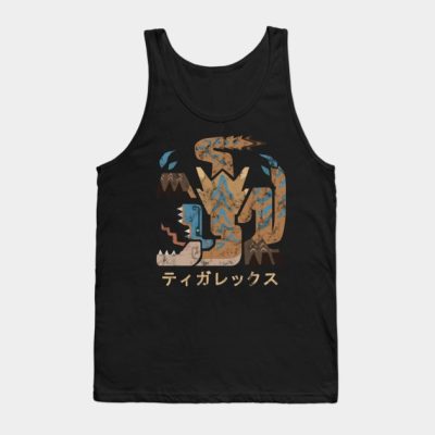 Monster Hunter World Iceborne Tigrex Kanji Icon Tank Top Official Monster Hunter Merch