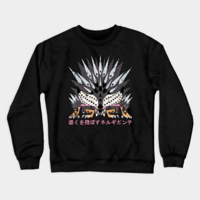 Monster Hunter World Iceborne Ruiner Nergigante Ka Crewneck Sweatshirt Official Monster Hunter Merch