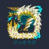 Monster Hunter World Iceborne Zinogre Kanji Tapestry Official Monster Hunter Merch