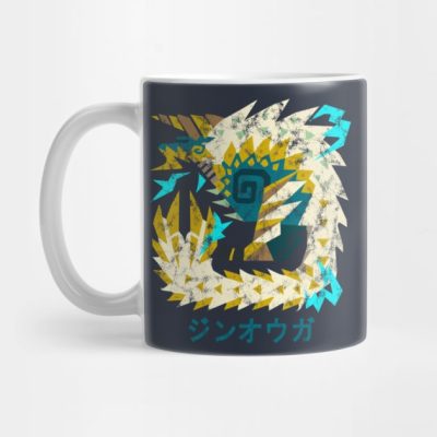 Monster Hunter World Iceborne Zinogre Kanji Mug Official Monster Hunter Merch