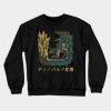 Monster Hunter World Iceborne Acidic Glavenus Kanj Crewneck Sweatshirt Official Monster Hunter Merch