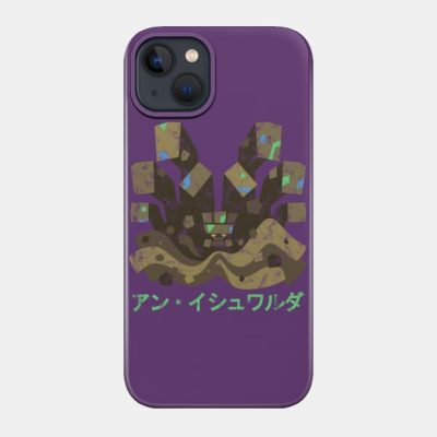 Monster Hunter World Iceborne Shara Ishvalda Kanji Phone Case Official Monster Hunter Merch