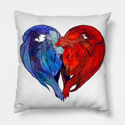 Burning Love Throw Pillow Official Monster Hunter Merch