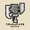 Monster Hunter World Switch Axe Kanji Tote Official Monster Hunter Merch