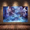 5D Diamond Painting Decoration Painting of MONSTER HUNTER WORLD Diamond Mosaic Game Painting Art Cross Stitch 1 - Monster Hunter Merchandise