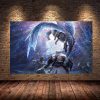 5D Diamond Painting Decoration Painting of MONSTER HUNTER WORLD Diamond Mosaic Game Painting Art Cross Stitch 2 - Monster Hunter Merchandise