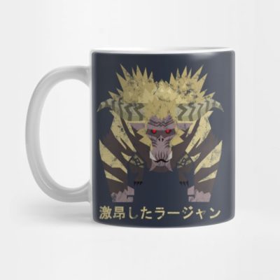 Monster Hunter World Iceborne Furious Rajang Kanji Mug Official Monster Hunter Merch