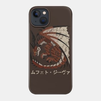 Monster Hunter World Iceborne Safijiiva Kanji Icon Phone Case Official Monster Hunter Merch