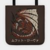 Monster Hunter World Iceborne Safijiiva Kanji Icon Tote Official Monster Hunter Merch