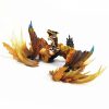 Collector s Edition Monster Hunter Prototype Production Big Tigrex Hand held Male Fire Dragon Ornament Figure - Monster Hunter Merchandise