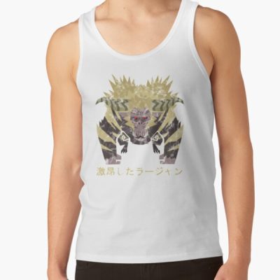 Monster Hunter World Iceborne Furious Rajang Kanji Tank Top Official Monster Hunter Merch