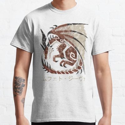 Monster Hunter World Iceborne Safi'Jiiva Kanji T-Shirt Official Monster Hunter Merch