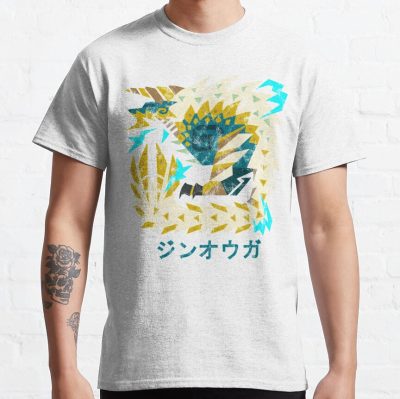 Monster Hunter World Iceborne Zinogre Kanji Icon T-Shirt Official Monster Hunter Merch