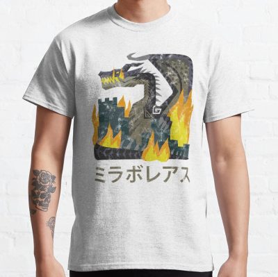 Monster Hunter World Iceborne Fatalis Kanji Icon T-Shirt Official Monster Hunter Merch