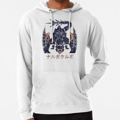 Monster Hunter World Iceborne Nargacuga Kanji Icon Hoodie Official Monster Hunter Merch