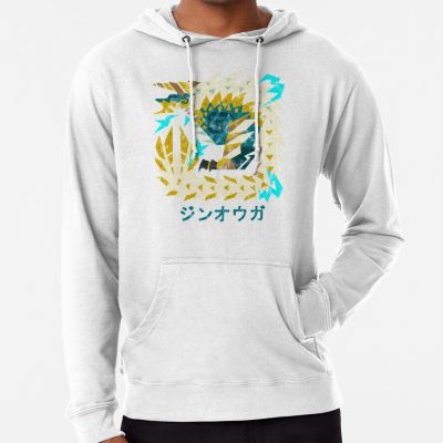 Monster Hunter World Iceborne Zinogre Kanji Icon Hoodie Official Monster Hunter Merch