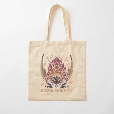 Monster Hunter World Iceborne Seething Bazelgeuse Kanji Icon Tote Bag Official Monster Hunter Merch