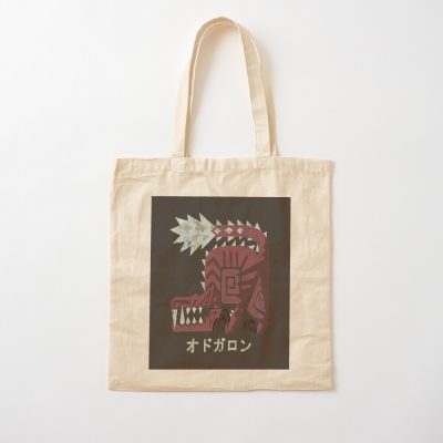 Monster Hunter World Odogaron Kanji Icon Tote Bag Official Monster Hunter Merch