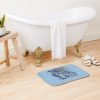 Monster Hunter World Azure Rathalos Kanji Icon Bath Mat Official Monster Hunter Merch