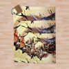 Monster Hunter Rise Throw Blanket Official Monster Hunter Merch