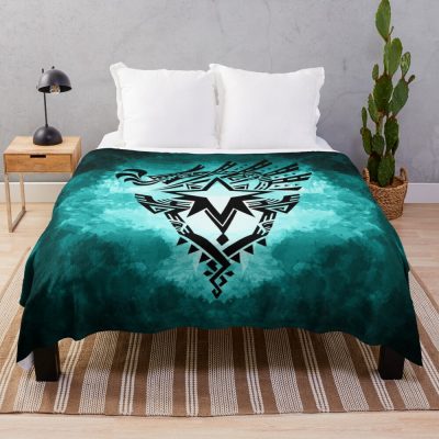 Monster Hunter World: Iceborne - Logo Throw Blanket Official Monster Hunter Merch