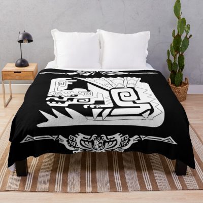 Anjanath Monster Hunter World Throw Blanket Official Monster Hunter Merch