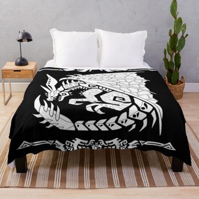 Safi'Jiiva Monster Hunter World Throw Blanket Official Monster Hunter Merch