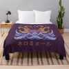 Monster Hunter World Iceborne Namielle Kanji Icon Throw Blanket Official Monster Hunter Merch