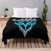 Monster Hunter World Iceborne - Logo (Blue) Throw Blanket Official Monster Hunter Merch