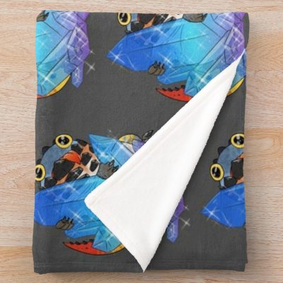 Monster Hunter World Dodogama With Crystal Throw Blanket Official Monster Hunter Merch