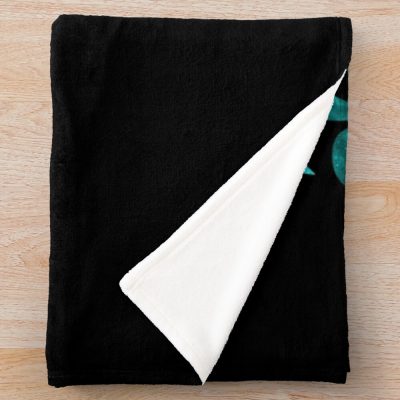 Monster Hunter World: Iceborne - Logo (Galaxy Design) Black Background Throw Blanket Official Monster Hunter Merch