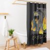 Monster Hunter World Iceborne Fatalis Kanji Icon Shower Curtain Official Monster Hunter Merch