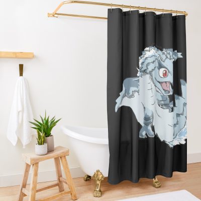 Monster Hunter Shower Curtain Official Monster Hunter Merch