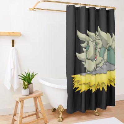 Monster Hunter Shower Curtain Official Monster Hunter Merch