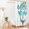 Monster Hunter World: Iceborne - Logo (Galaxy Design) Shower Curtain Official Monster Hunter Merch