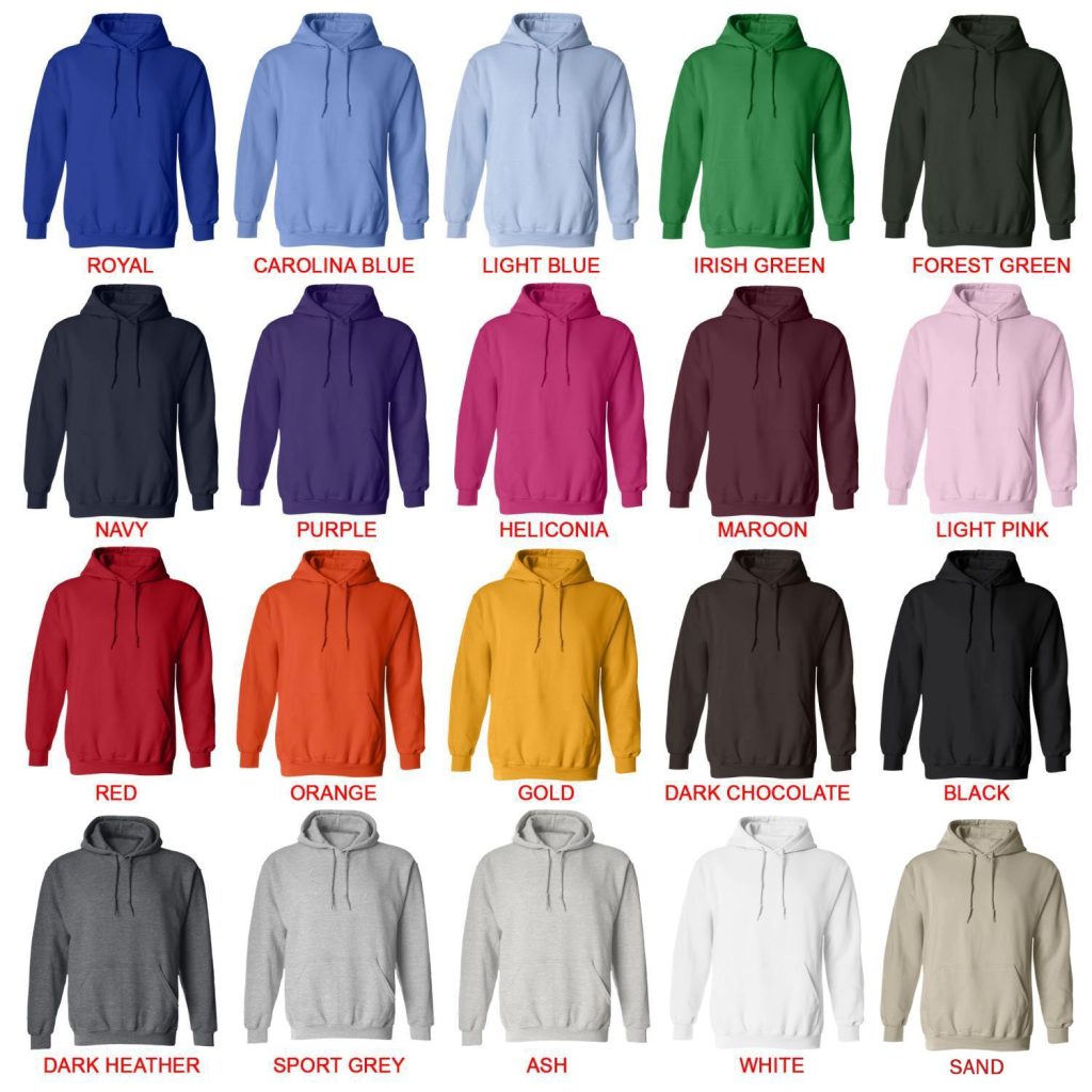 hoodie color chart - Monster Hunter Merchandise