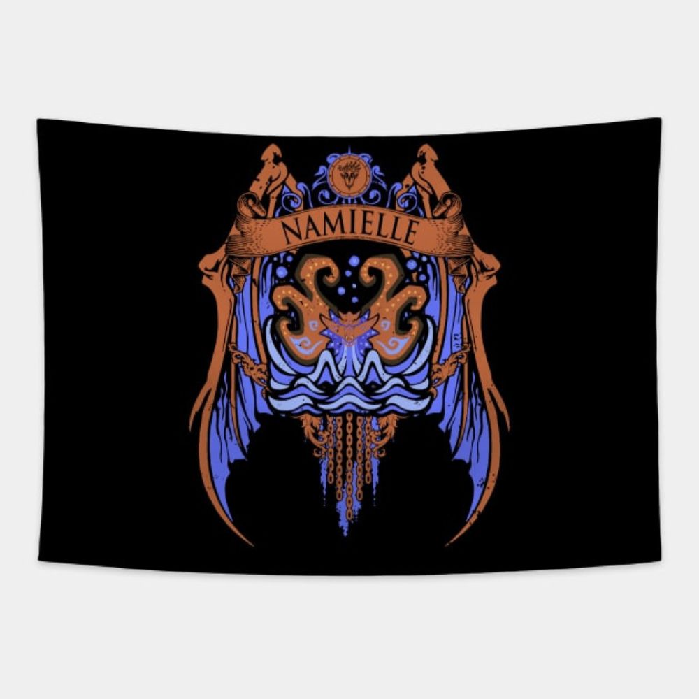 Monster Hunter Namielle Crest Edition Tapestry